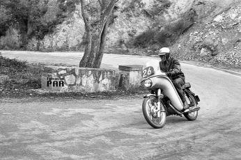 Oriol Regàs (Montesa). Rally Costa Brava 1963 (Foto: Ignacio Par)